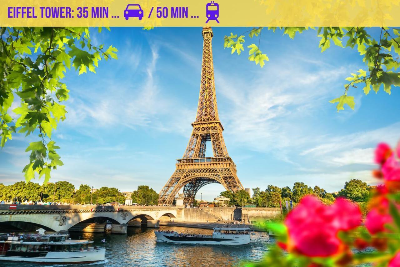 Qhome 5 - F3 Confortable Entre Paris Et Disney - Parking Prive Villiers-sur-Marne Exterior photo